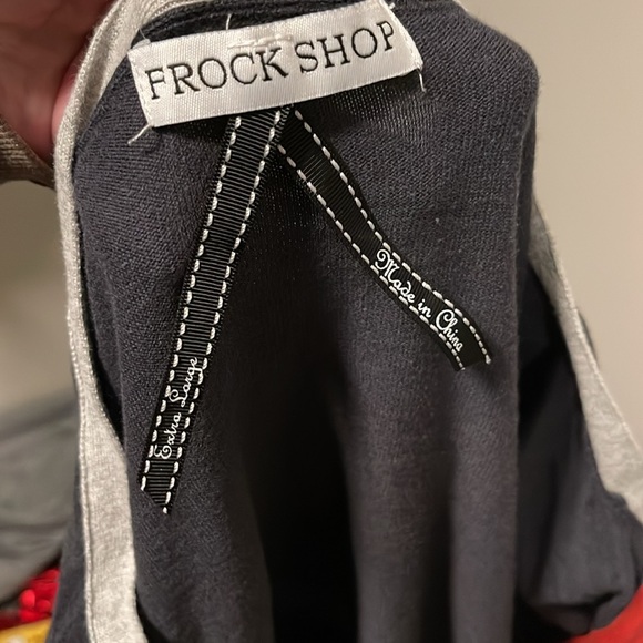 Xl frock shop snap sweater navy - Picture 2 of 2